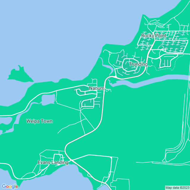 Map showing the location of Weipa Bakery in Nanum, QLD 4874