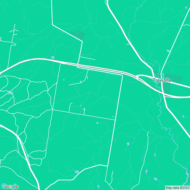 Map showing the location of Knockshinnoch in Trawalla, VIC 3373