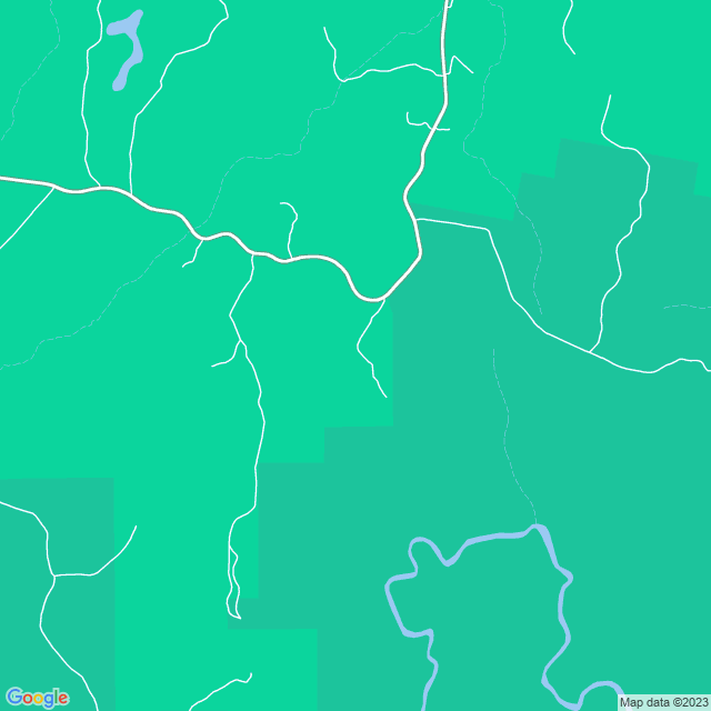 Map showing the location of Iris River Bridge in Middlesex, TAS 7306