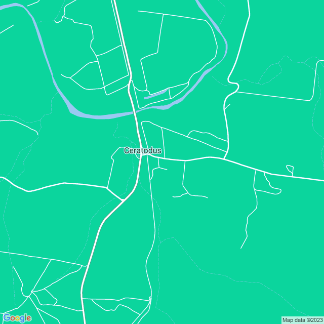 Map showing the location of Widbury in Ceratodus, QLD 4627
