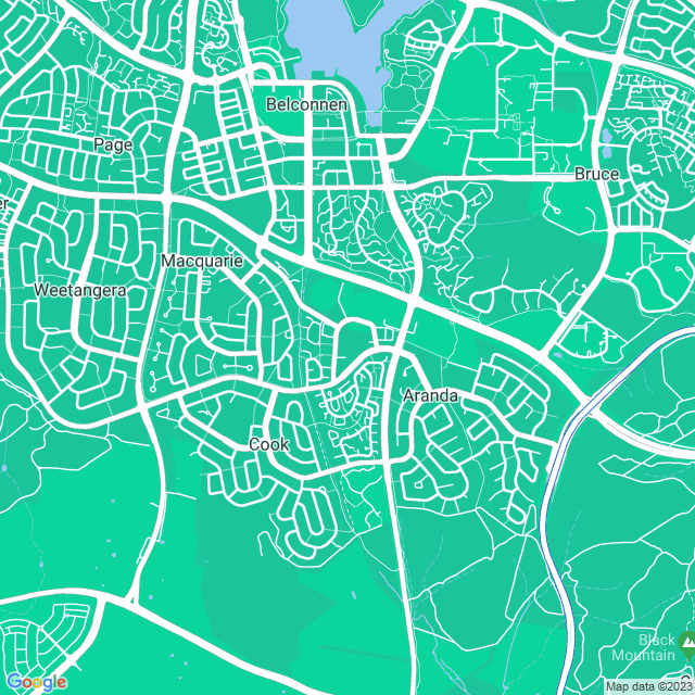 Map showing the location of Bytech Computer Services in Jamison Centre, ACT 2614