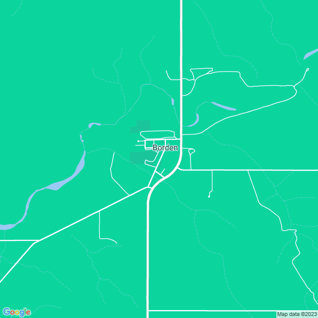 Map showing the location of A O'Meehan & Co. in Borden, WA 6338