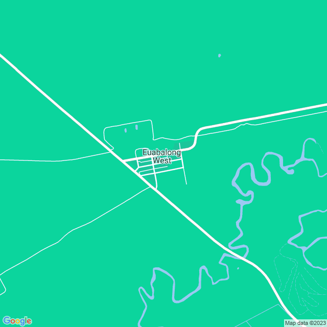 Map showing the location of GrainCorp Train Loader in Euabalong West, NSW 2877