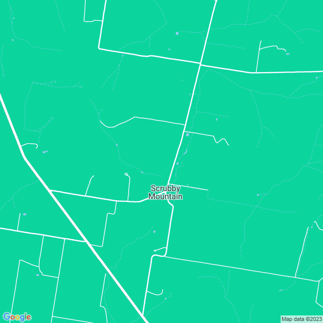 Map showing the location of Burwood Stud in Scrubby Mountain, QLD 4356