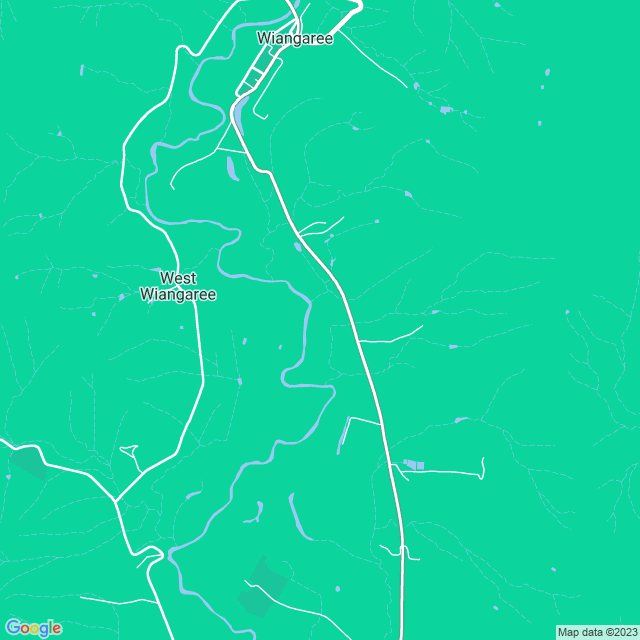 Map showing the location of Cytec Pty Ltd in Wiangaree, NSW 2474