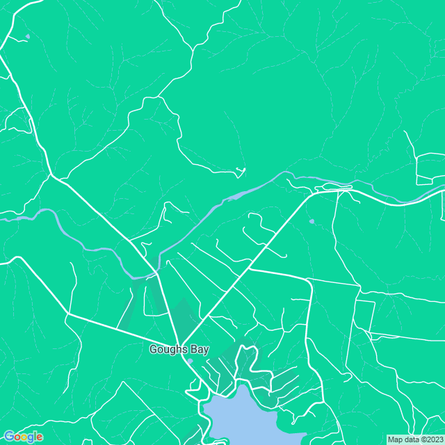 Map showing the location of Playground in Goughs Bay, VIC 3723