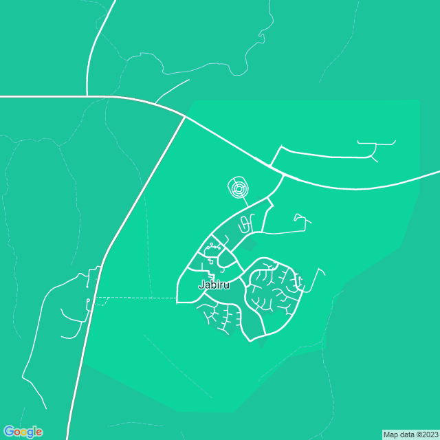 Map showing the location of Work accomodation in Jabiru, NT 886