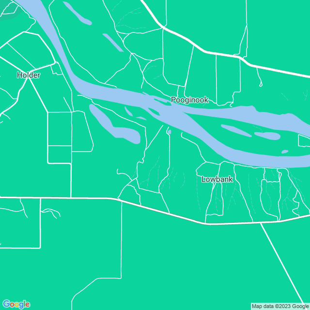 Map showing the location of Lowbank Riverfront in Lowbank, SA 5330