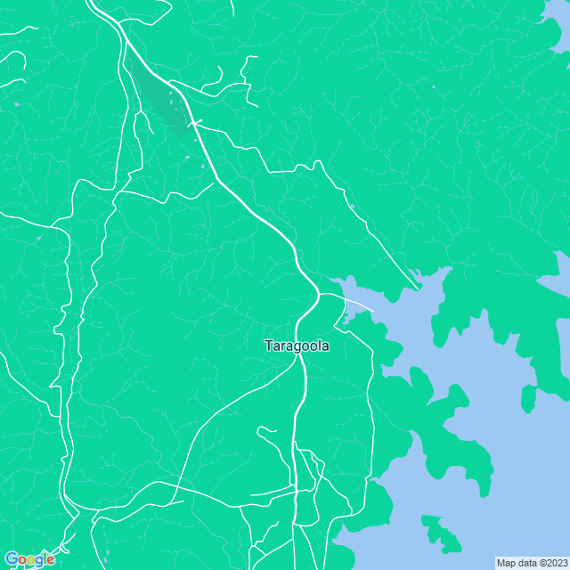 Map showing the location of Falls Gordon & Anthony in Taragoola, QLD 4680