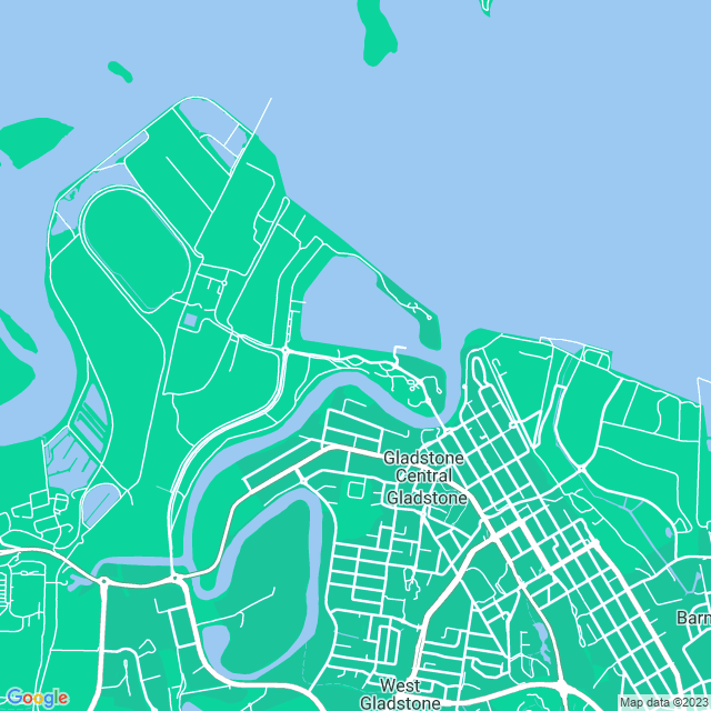 Map showing the location of Tree Trim in Gladstone Harbour, QLD 4680
