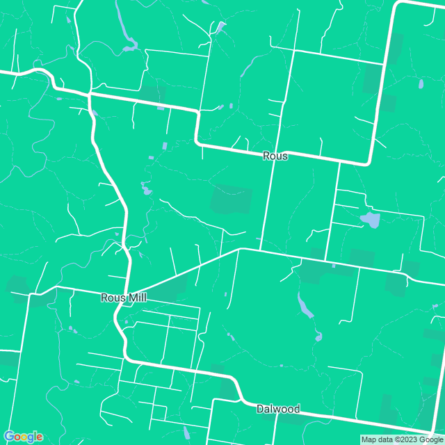 Map showing the location of Rous Public School in Rous, NSW 2477