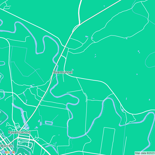 Map showing the location of Nevertire Cafe in Beemunnel, NSW 2824