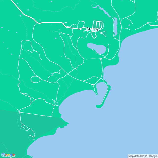 Map showing the location of Dolphin Mine in Grassy, TAS 7256