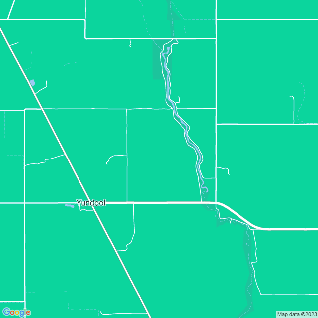 Map showing the location of Down R & N in Yundool, VIC 3727