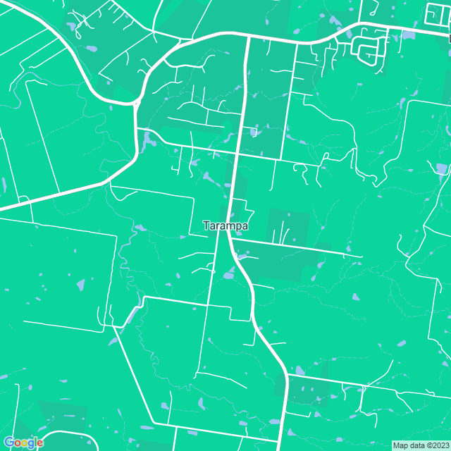 Map showing the location of Lockyer Bins in Tarampa, QLD 4311