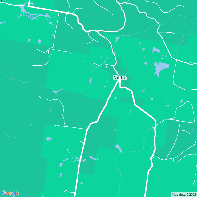 Map showing the location of Step Falls in Nietta, TAS 7315