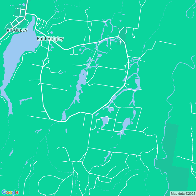 Map showing the location of Caniluna in East Ridgley, TAS 7321