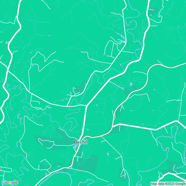 Map showing the location of Tiny Paradise Living in Bexhill, NSW 2480