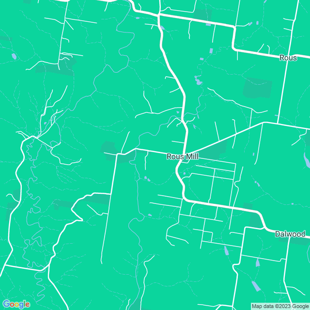 Map showing the location of Green's Tree Lopping in Rous Mill, NSW 2477