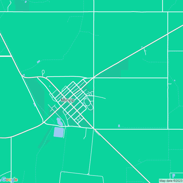 Map showing the location of Tuff Equipment in Minyip, VIC 3392