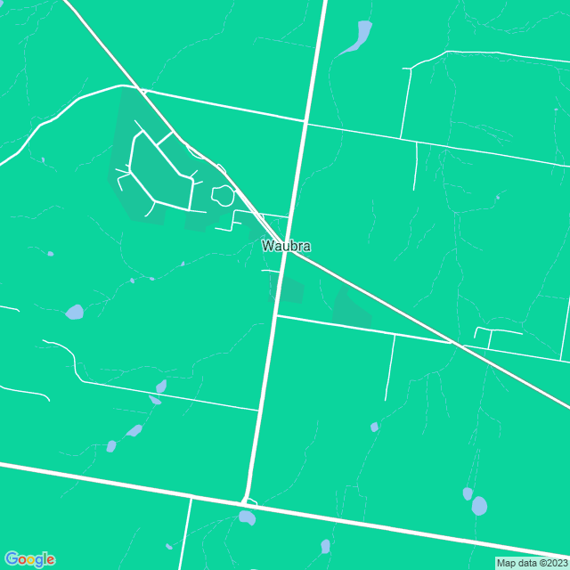 Map showing the location of Glenbrae Engineering in Waubra, VIC 3352