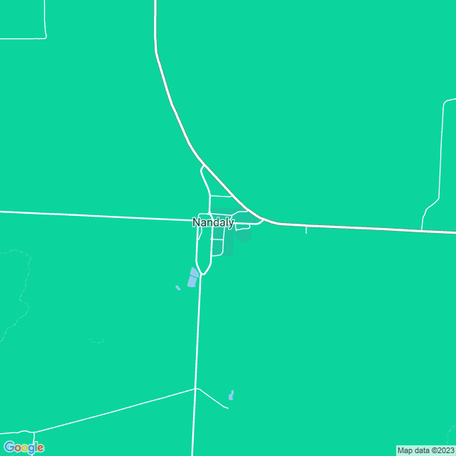 Map showing the location of Vicgrain Limited in Nandaly, VIC 3533