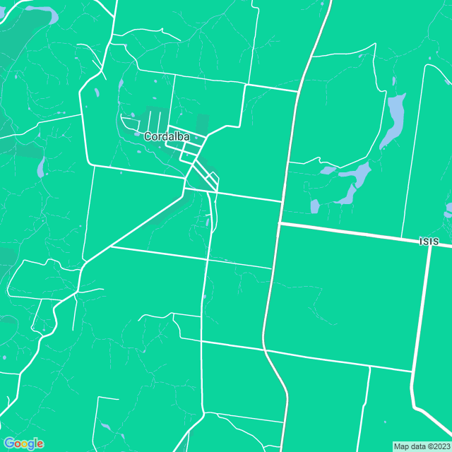 Map showing the location of Mango Paradise in Cordalba, QLD 4660