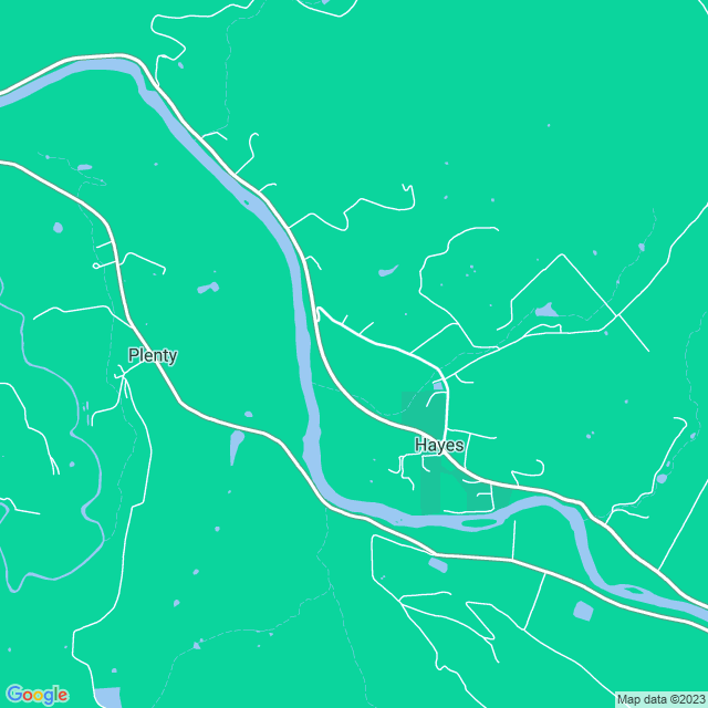 Map showing the location of Rosendale Stables in Hayes, TAS 7140