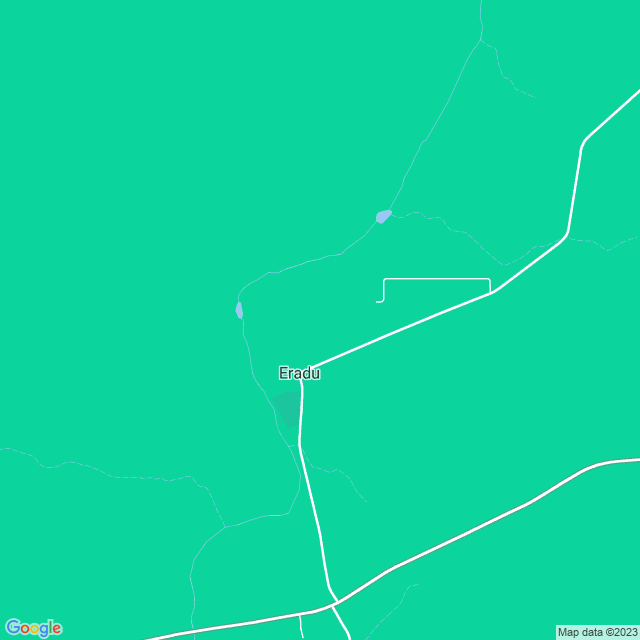 Map showing the location of Cobley R in Eradu, WA 6532