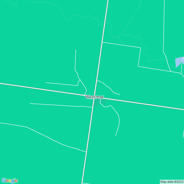 Map showing the location of deepwater feedlot in Westmar, QLD 4422