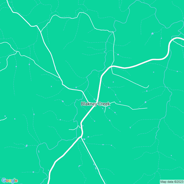 Map showing the location of Binowee Developments Pty Ltd in Blakney Creek, NSW 2581