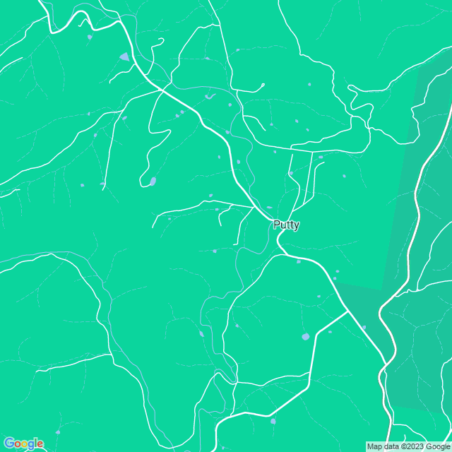 Map showing the location of St Shenouda Monastery in Putty, NSW 2330