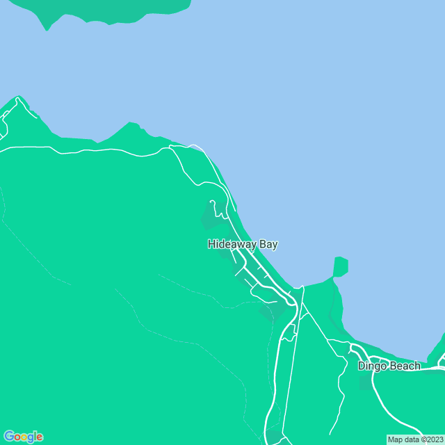 Map showing the location of Fishdive Charters in Hideaway Bay, QLD 4800