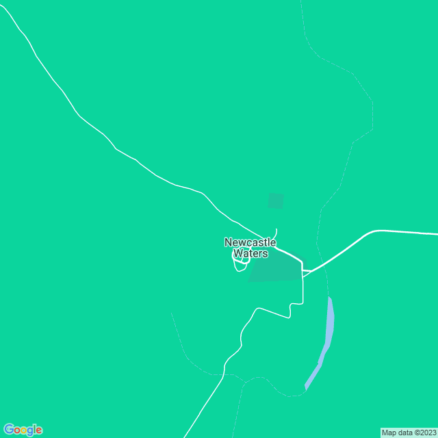 Map showing the location of Highway Rest Area in Newcastle Waters, NT 862