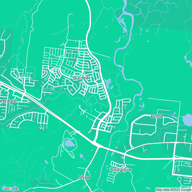 Map showing the location of Ruby Nails in Burdell, QLD 4818