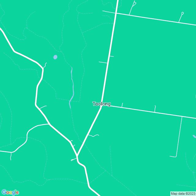 Map showing the location of Crow J in Toolong, VIC 3285
