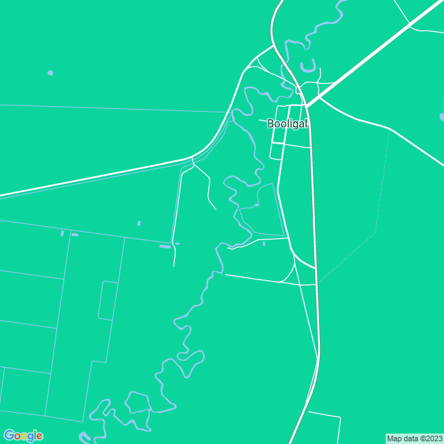 Map showing the location of Booligal Public School in Booligal, NSW 2711