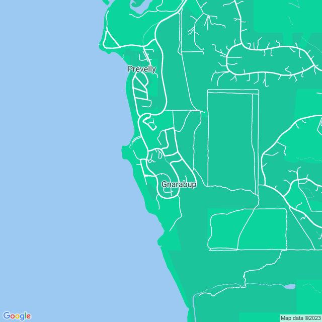 Map showing the location of Zephyr Studio in Gnarabup, WA 6285