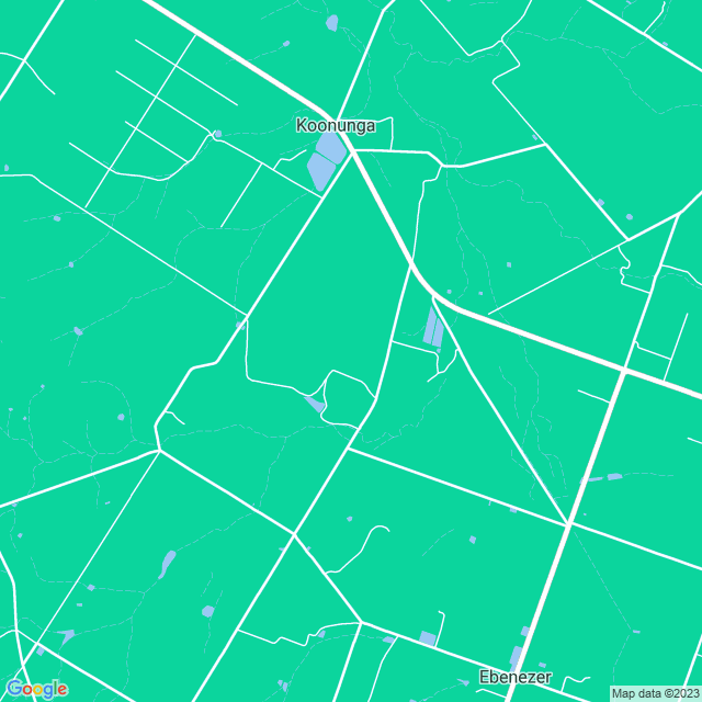 Map showing the location of Schulz P A in Koonunga, SA 5373