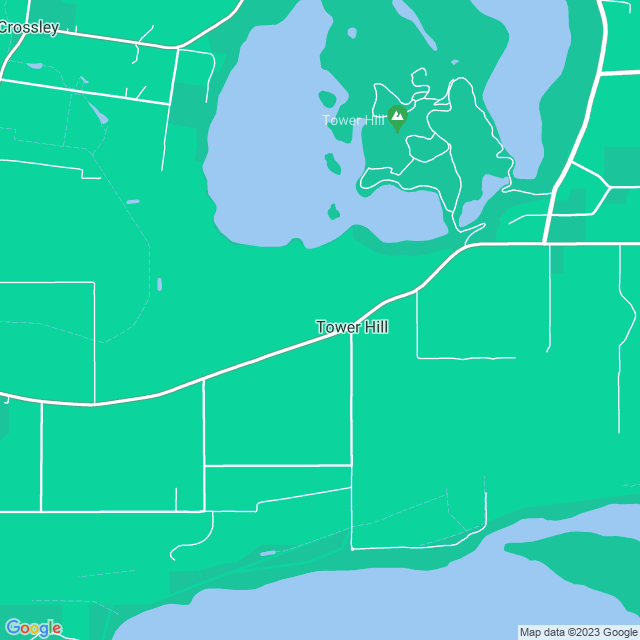 Map showing the location of M & W Antennas in Tower Hill, VIC 3283
