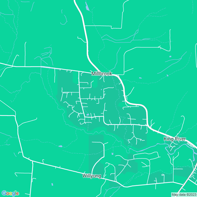 Map showing the location of Berg Electrical Contracting in Millbrook, WA 6330