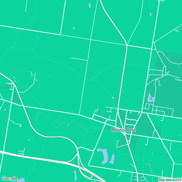 Map showing the location of Crossroads Electronics in Miners Rest, VIC 3352