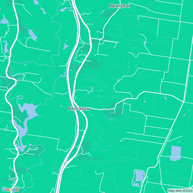 Map showing the location of Colthurst Roger in Knockrow, NSW 2479