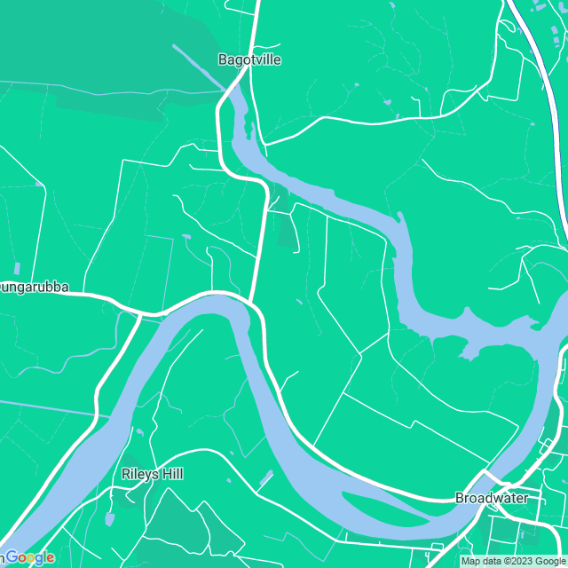 Map showing the location of bp in Broadwater, NSW 2472
