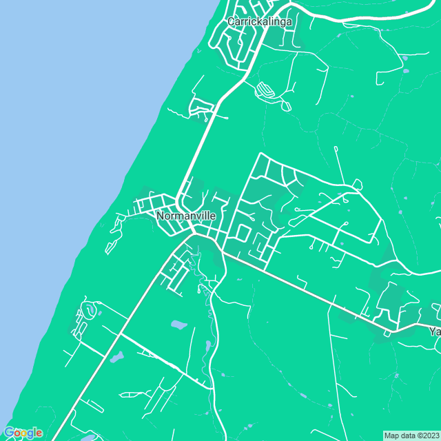 Map showing the location of Computer in Normanville, SA 5204