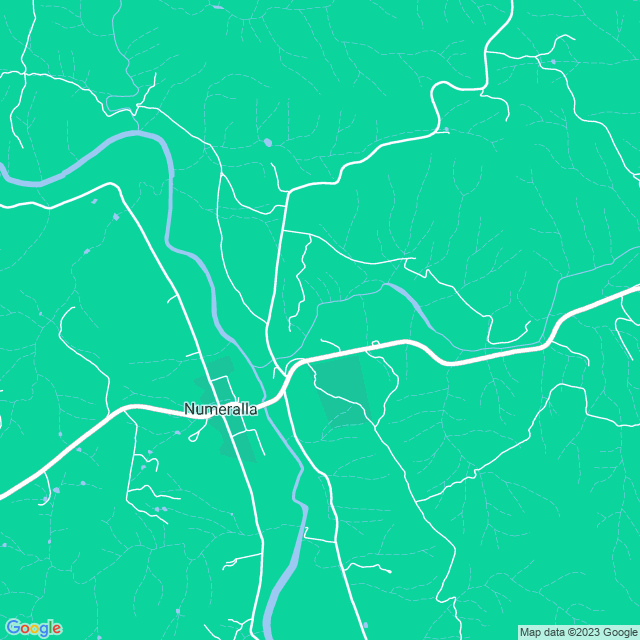 Map showing the location of Jackson Peter in Numeralla, NSW 2630