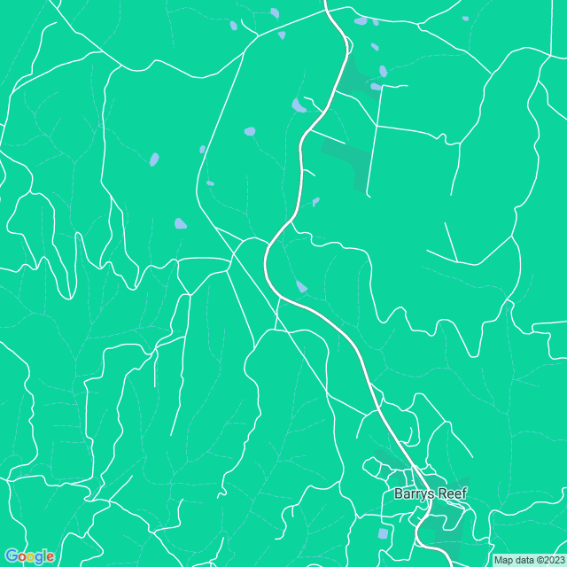 Map showing the location of Lerderderg 4WD Training Park in Lerderderg, VIC 3458
