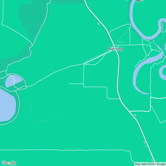 Map showing the location of Narrung Orchards in Narrung, VIC 3597