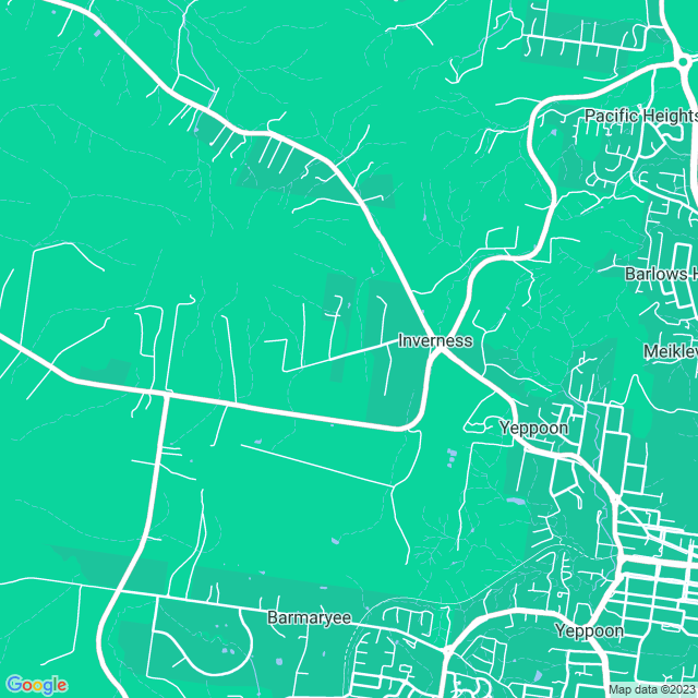 Map showing the location of Knobel Constructions in Inverness, QLD 4703