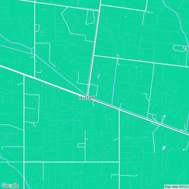Map showing the location of Hore A Lloyd in Horfield, VIC 3567